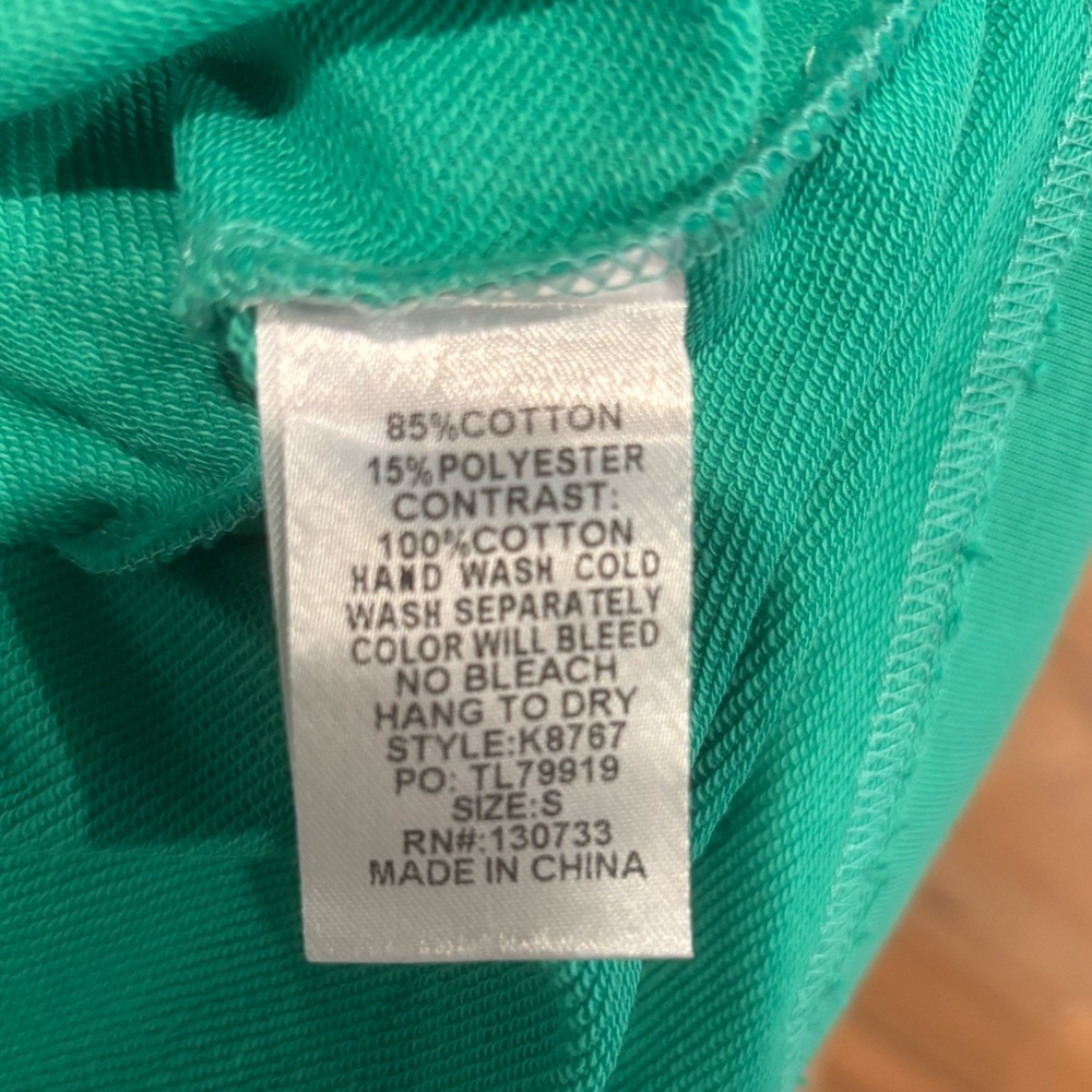 Umgee Polo style shirt in Green and White - Picture 5 of 9